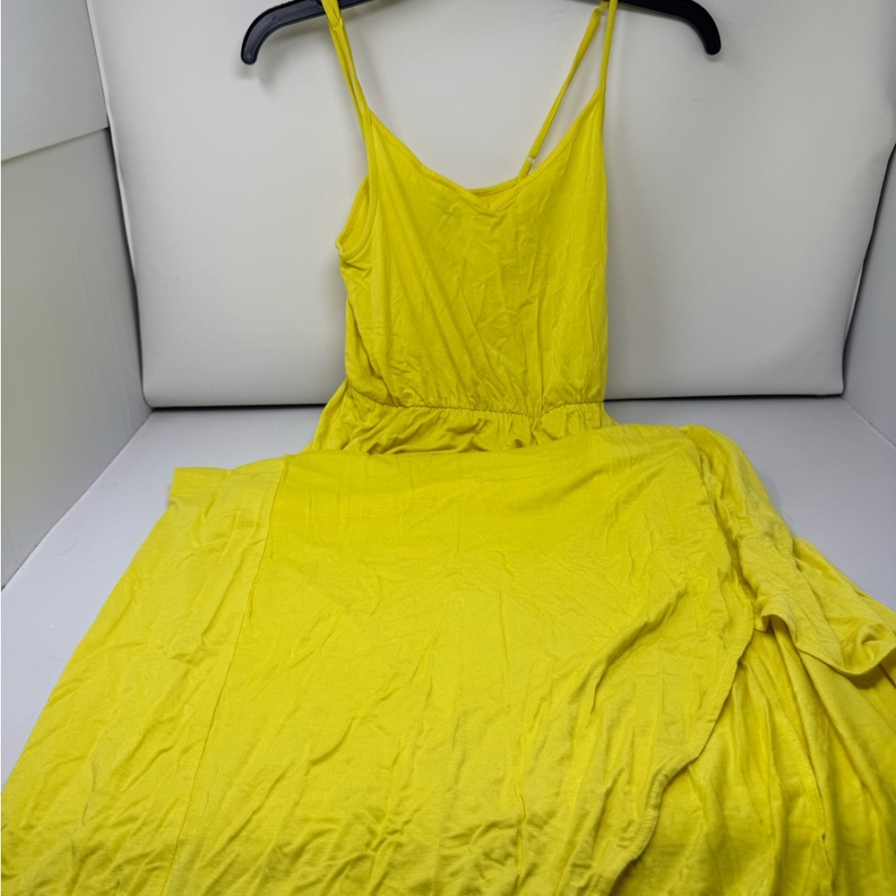 Old Navy Vibrant Yellow Maxi Dress